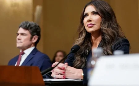 Noem Links Oil Tanker Seizure off Venezuela to U.S. Antidrug Actions