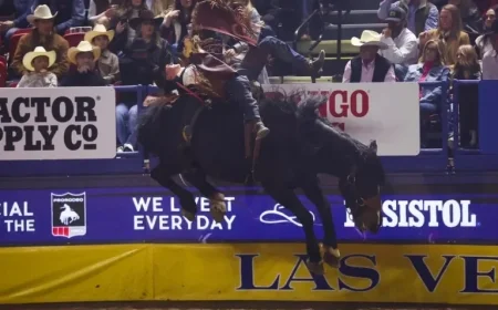 2025 NFR Las Vegas: 5th Go-Round Results in National Finals Rodeo