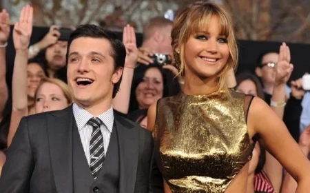 Jennifer Lawrence and Josh Hutcherson Reunite for ‘Hunger Games’ Return
