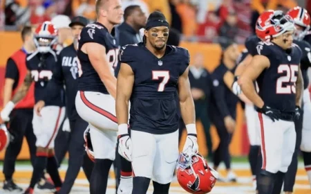 Bijan Robinson Apologizes for Homophobic Phrase on TNF Postgame Show