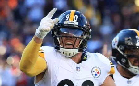 T.J. Watt Unlikely to Play on Monday, Report Indicates