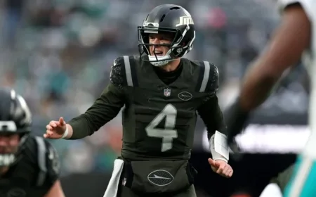 Jets’ Rookie QB Brady Cook Set for First NFL Start Against Jaguars Sunday