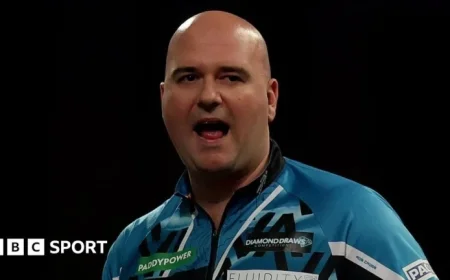 Rob Cross and Ryan Searle Advance to World Darts Championship Round Two