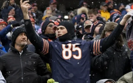 Frigid Temperatures Expected for Browns vs. Bears Clash on Sunday