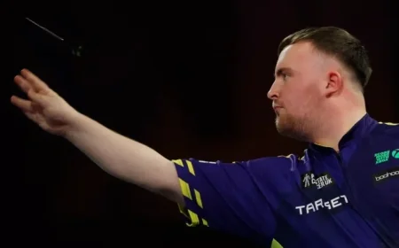 Littler Begins Quest for Second Darts World Championship Title
