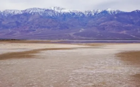 Record Rainfall Revives Ancient Lake in Death Valley