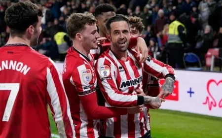 Danny Celebrates Successful Start