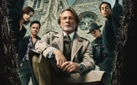 Exploring Contrasts in Wake Up Dead Man’s Striking Cinematography