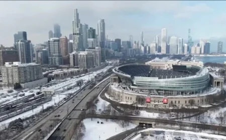 Chicago Weather: Bears Face Possibly Coldest Game Ever at Soldier Field