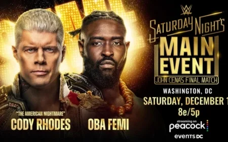 Cody Rhodes Faces Oba Femi in WWE Champion Showdown