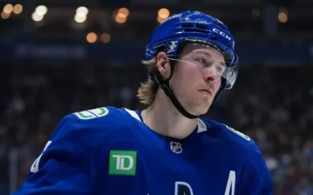 Canucks’ Brock Boeser Set to Play Against Sabres
