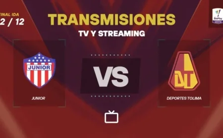 Watch Live: Junior vs Tolima Today on TV or Streaming