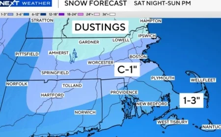 Storm May Blanket Massachusetts with Snow, Impacting Patriots-Bills Game