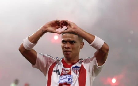 José Enamorado Scores Stunning Goal in Junior vs. Tolima Final Opener