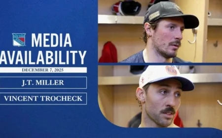 Miller and Trocheck Shine in Postgame Highlights
