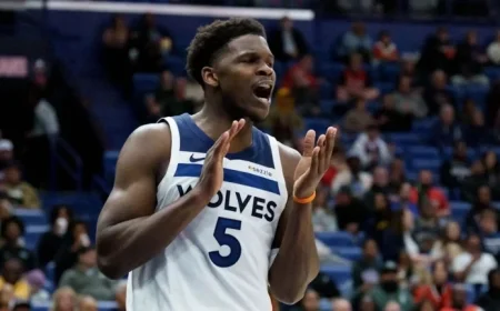 Anthony Edwards Sidelined for Wolves-Warriors Friday Night Clash
