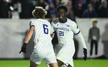 Washington Secures College Cup Final Spot with Dominant Win Over Furman