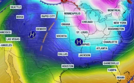 Arctic Cold Front to Sweep Across South Carolina