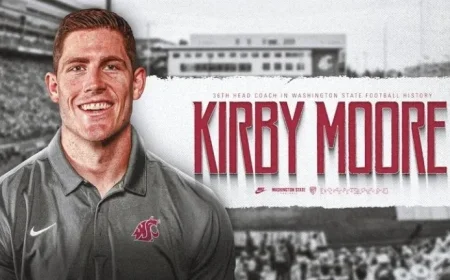 Washington State Appoints Kirby Moore as Head Football Coach