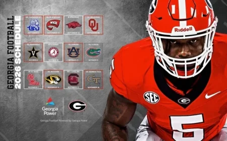 SEC Reveals Georgia’s 2026 Football Schedule