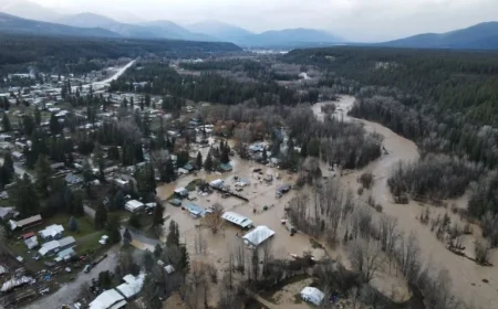 Atmospheric River Causes Major Flooding in Northwest Montana
