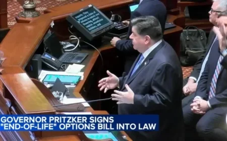 Illinois Governor Pritzker Enacts Assisted Suicide Law for Terminally Ill Adults