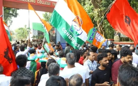 UDF Leads in Kerala 2025 Polls; NDA Makes History in Thiruvananthapuram