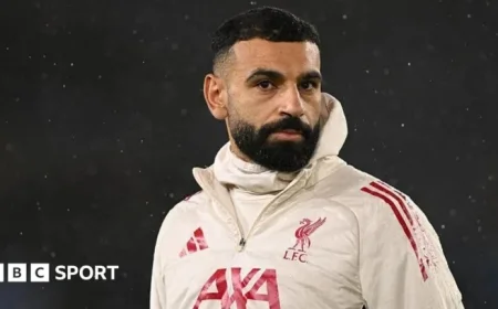 Mohamed Salah Joins Liverpool Squad for Saturday’s Brighton Clash