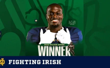 Jeremiyah Love Clinches 2025 Doak Walker Award