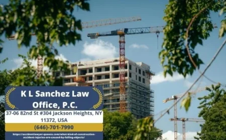 Queens Construction Lawyer Keetick L. Sanchez Highlights Worksite Falling Object Risks