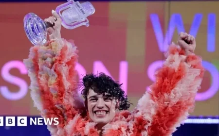 Eurovision 2024 Winner Nemo Returns Trophy in Protest Against Israel