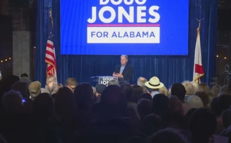 Doug Jones Launches Campaign for Alabama Governor