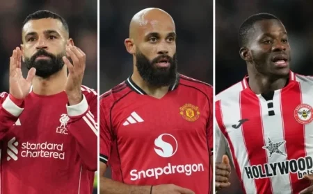 AFCON 2025: UK-Based Stars Salah and Mbeumo Selected for Tournament