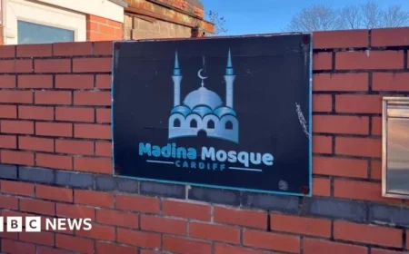 Two Charged for Plotting Terror Attacks on Cardiff Mosque and Cemetery