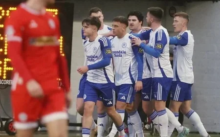 Irish League: Linfield, Cliftonville, and Dungannon Dominate with Fast Afternoon Leads