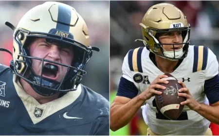 Army and Navy Unveil Epic Uniforms for Rivalry Game: Watch Now