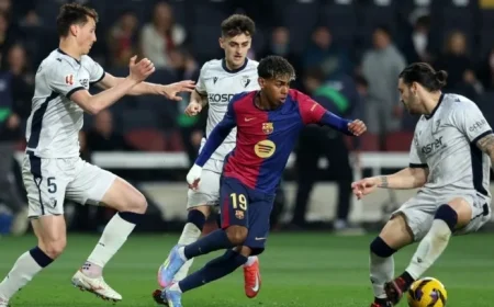 Barcelona vs Osasuna: Lineups Revealed for LaLiga Matchday 16