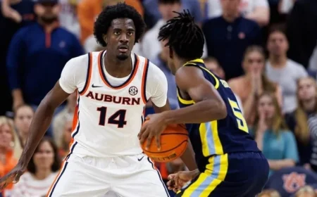 Auburn Tigers’ Emeka Opurum Out for Season