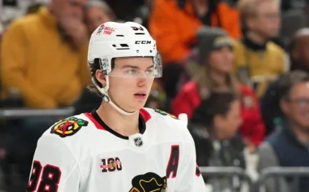 Connor Bedard Suffers Injury in Blackhawks’ Defeat to Blues: ‘Freak Accident’