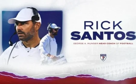 Rick Santos Appointed as Penn’s Head Football Coach