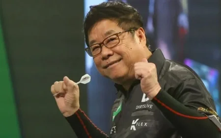 71-Year-Old Lim Becomes Oldest Darts World Champion, Defeats De Graaf