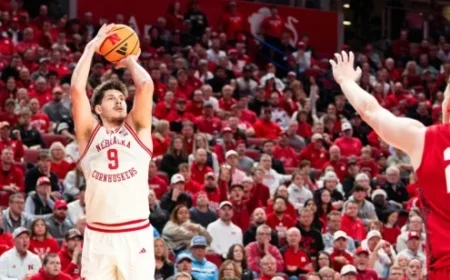 Huskers Aim to Stay Undefeated at No. 13 Illinois