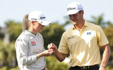 Charley Hull, Brennan, Thompson, Clark Set Record 55s at Grant Thornton