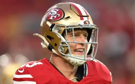 49ers’ McCaffrey Listed as Questionable on Injury Report
