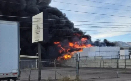 Crews Battle Major Structure Fire in Colorado Springs