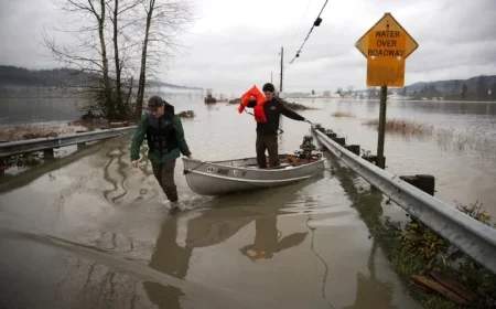 Western Washington Floodwaters Recede, Yet Atmospheric Rivers Loom Sunday