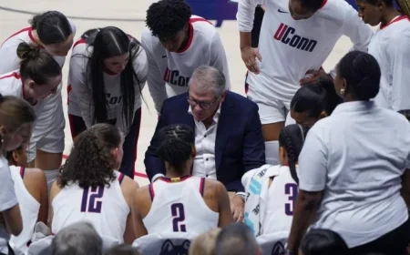 Top-Seeded UConn Battles 16th-Seed USC in L.A. Showdown Saturday