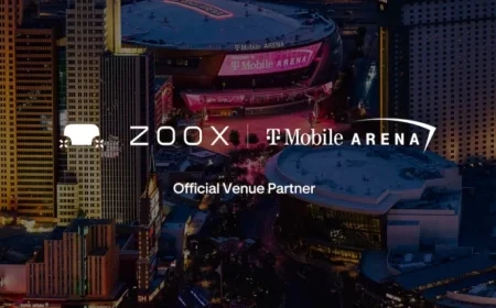 Zoox Partners with T-Mobile Arena for Robotaxi Services