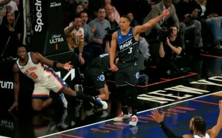 Magic’s Bane Fined for Hurling Ball at Anunoby