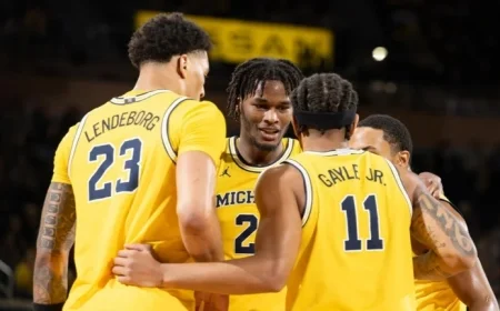 Wolverines Face Maryland in Final Week Road Clash